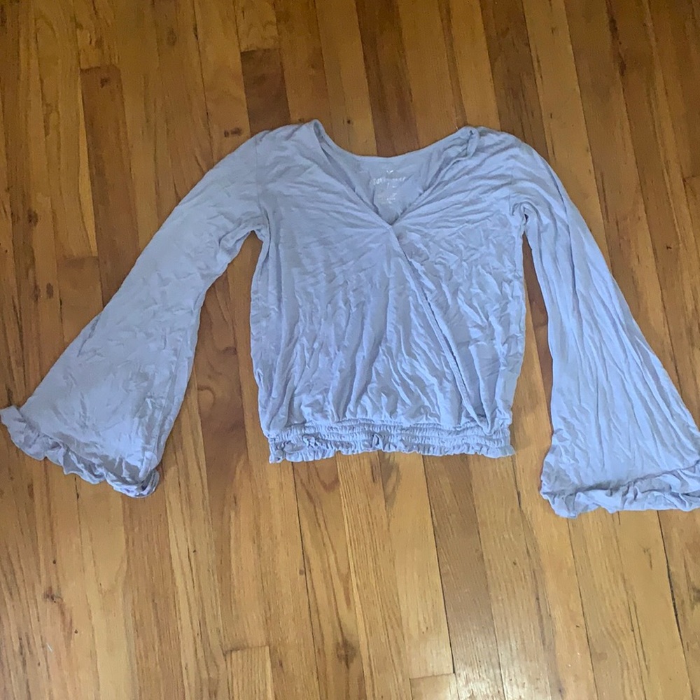 American Eagle Long Sleeve Light Blue